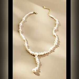 Anthropologie, Reliquia Batalha, Layered Pearl Necklace -NWOT‎
